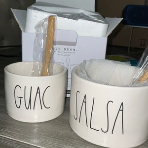 Extra Rae Dunn Guac and Salsa bowls